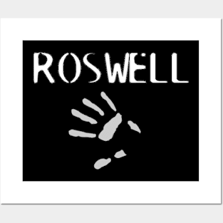 Roswell Max‘s handprint Posters and Art